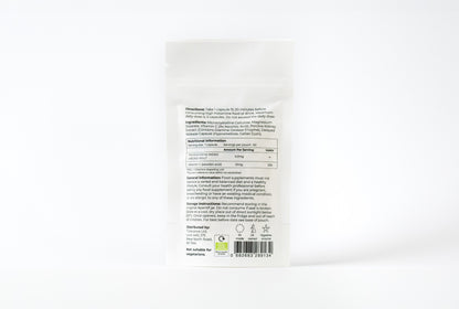 Tolerance Aperitif DAO enzyme refill pouch for histamine intolerance, 60 capsules, back view